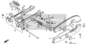 Forcella posteriore/Custodia a catena (C90E/MF/G/MG/N/MN)